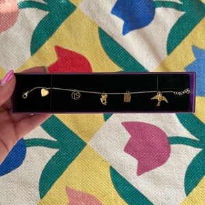 Taylor Swift Speak Now Charm Bracelet